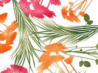 Flower Press Pattern