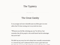 Typistry