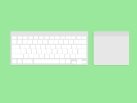 Keyboard + Trackpad