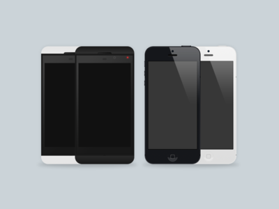 Download iPhone and BlackBerry Z10 PSD