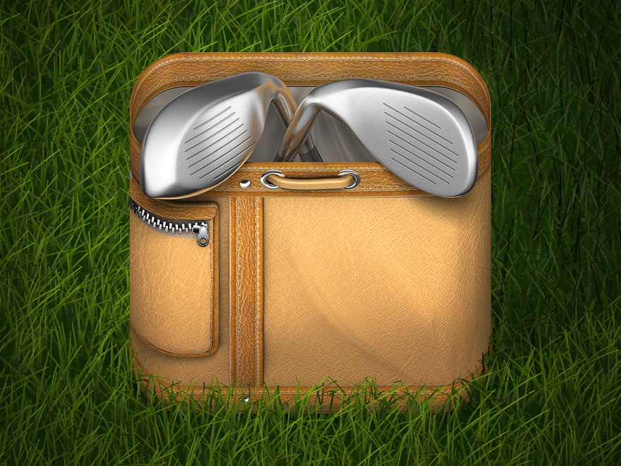 Golfbag_grass_dribbble