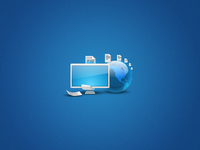 Internet fax icon