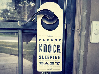 knock please