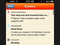 My Morning Comics