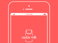 Iphone flat illustration kit by creativemilk.fr