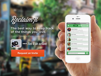Landing Page - ReclaimIt