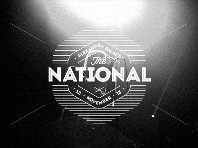 The National badge