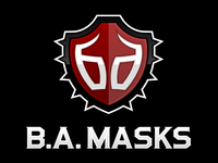 B.A. Masks Logo