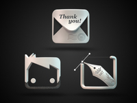 Icons for Personal website