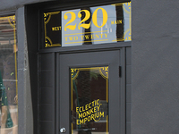 Eclectic Monkey Emporium Signage
