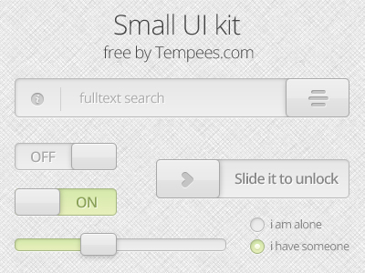 Download Free Small UI kit