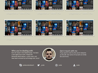 Portfolio site: Web Edition Bottom 0.02