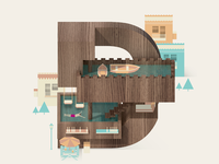 Letter D