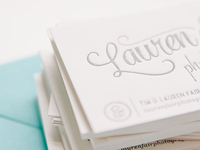 Letterpress Business Cards