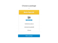 Choose a package