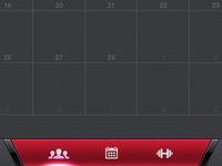 Sporty Tab bar