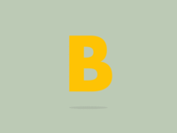 Animated "B"