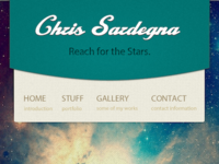 Galaxy Mobile Homepage Design [PSD]