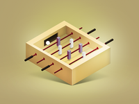Fussball table continued