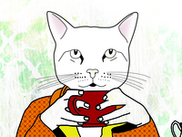 a cup of tea