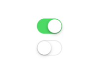 iOS 7 Switches PSD