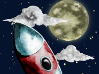 Travel to the moon 2