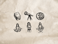 Miss Lady Portal Icons