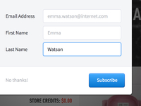 CakeMail Newsletter Signup Form