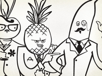 Fruits in Suits