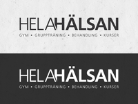 Logotype for a gym