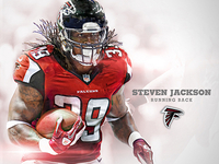 Steven Jackson Falcons Mock