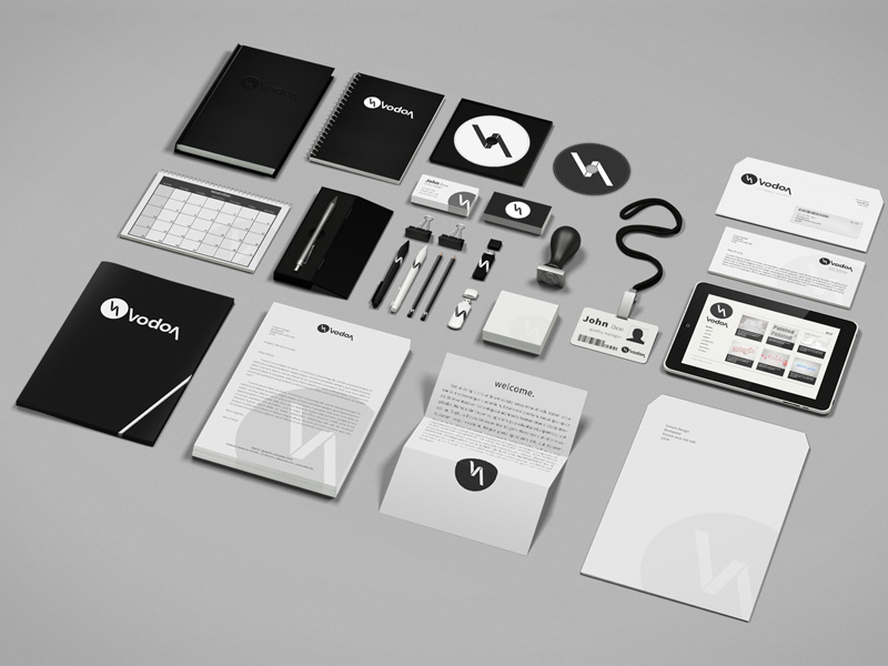 Corporate and Brand Identity Mock-Up