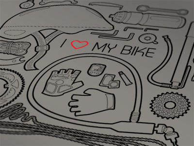 I-love-my-bike-dribbble