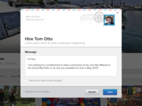 "Hire a Pro" Modal 2