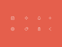Notes App icons
