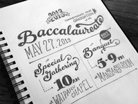 Baccalaureate Invitation