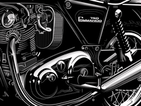 Norton Commando Mid