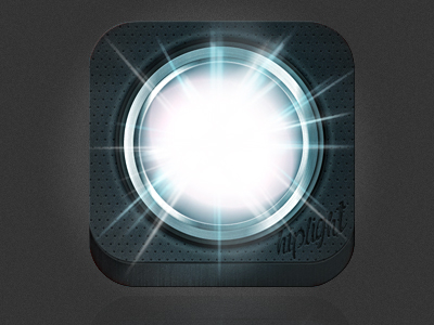 iphone flashlight icon
