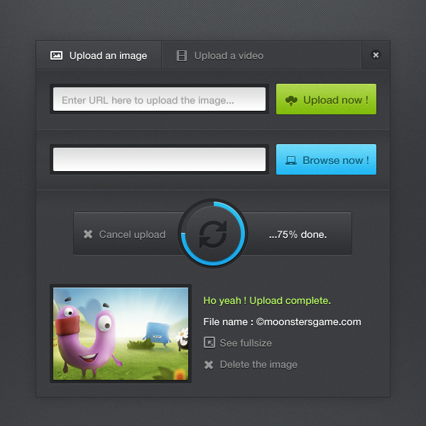 Upload-show