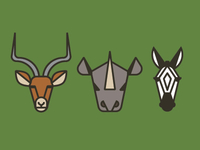 Animal heads
