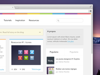 Homepage blog 