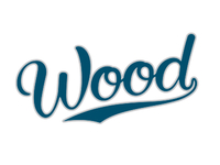 Wood, Lettering.