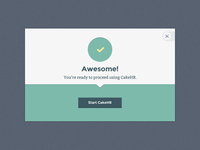 CakeHR Simple Modal