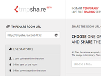 Live sharing web app