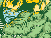 Aligator Colored