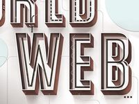 3-d lettering project