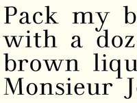 Wrenloch Pangram Test