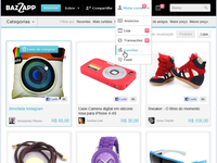 Redesign Home - ecommerce Facebook