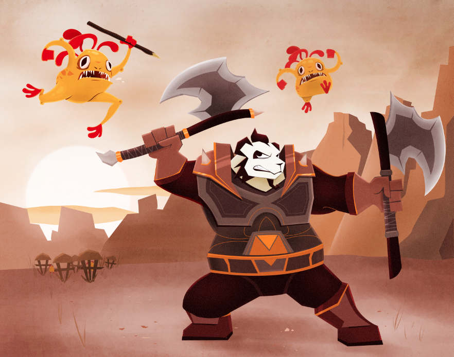 Pandaandmurlocs