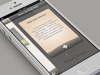 Pocket Resume sidebar